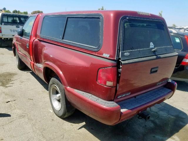 1GCCS1450Y8269034 - 2000 CHEVROLET S TRUCK S1 RED photo 3