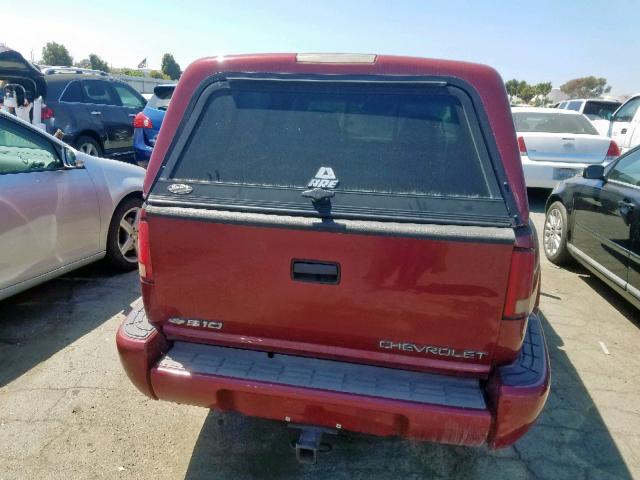 1GCCS1450Y8269034 - 2000 CHEVROLET S TRUCK S1 RED photo 6