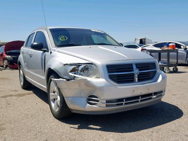 1B3CB4HA9AD552605 - 2010 DODGE CALIBER SX SILVER photo 1