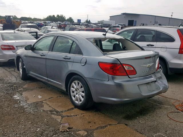 1C3LC46B39N558305 - 2009 CHRYSLER SEBRING LX GRAY photo 3