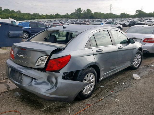 1C3LC46B39N558305 - 2009 CHRYSLER SEBRING LX GRAY photo 4