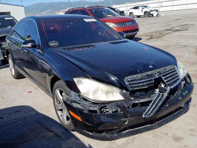 WDDNG71X58A166953 - 2008 MERCEDES-BENZ S 550 BLACK photo 1