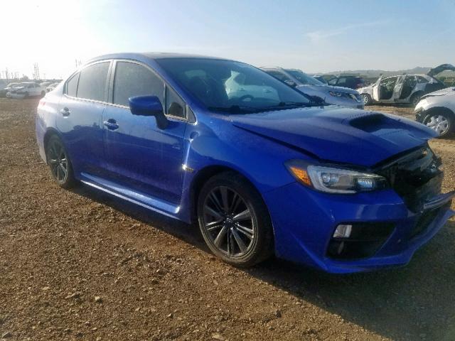 JF1VA1G66F8809909 - 2015 SUBARU WRX LIMITE BLUE photo 1