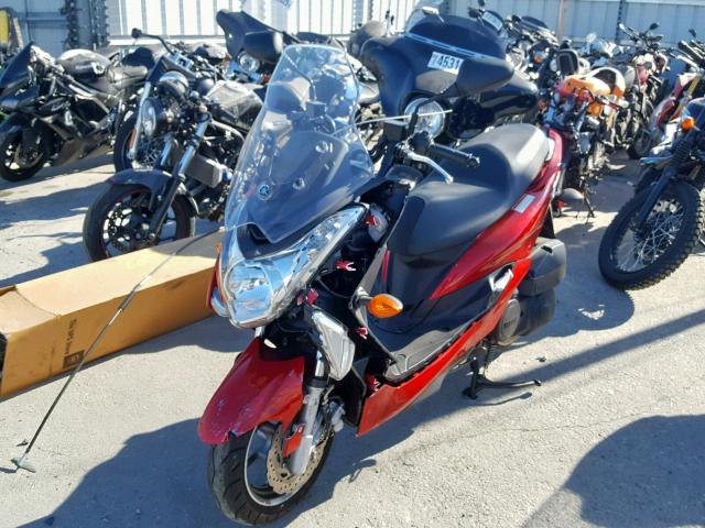 RKRSG36Y8KA002281 - 2019 YAMAHA XC155 RED photo 2