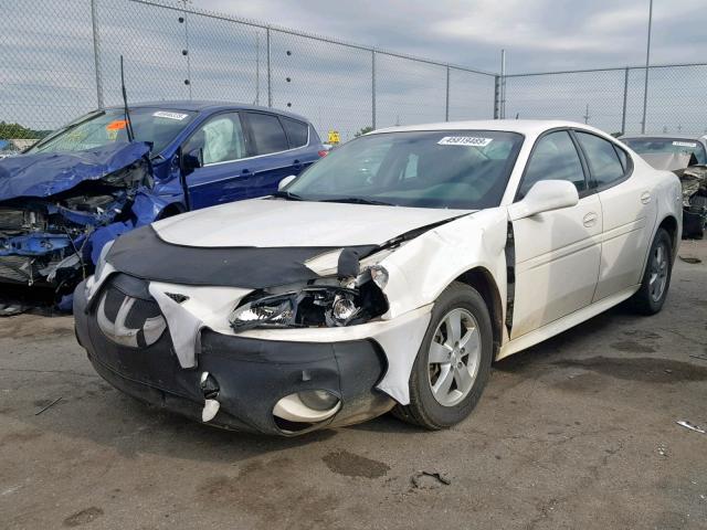 2G2WP552481185087 - 2008 PONTIAC GRAND PRIX WHITE photo 2