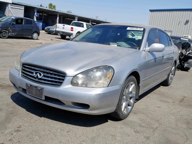 JNKBF01A43M102427 - 2003 INFINITI Q45 SILVER photo 2