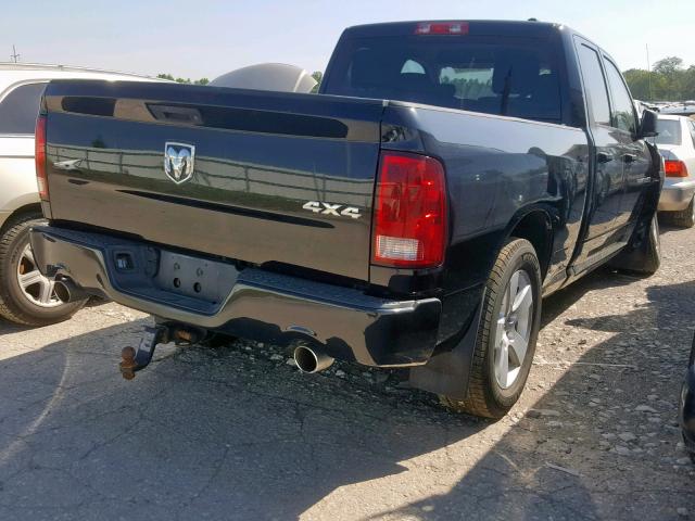 1C6RD7FT0CS335300 - 2012 DODGE RAM 1500 S BLACK photo 4