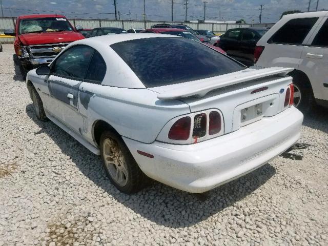 1FALP42X6VF124102 - 1997 FORD MUSTANG GT WHITE photo 3