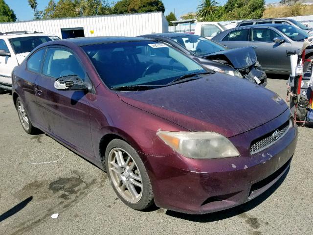 JTKDE167250051710 - 2005 TOYOTA SCION TC იასამნისფერი ფოტო 1