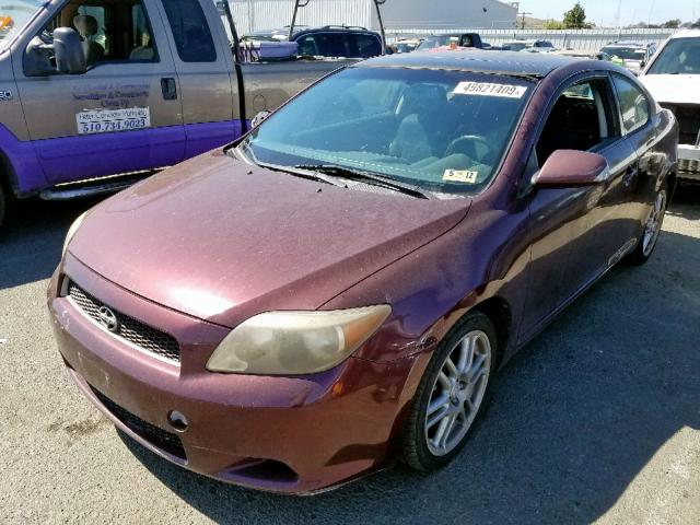 JTKDE167250051710 - 2005 TOYOTA SCION TC იასამნისფერი ფოტო 2