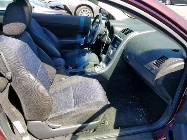 JTKDE167250051710 - 2005 TOYOTA SCION TC იასამნისფერი ფოტო 5