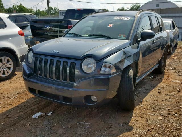 1J8FT47WX7D112304 - 2007 JEEP COMPASS BLUE photo 2