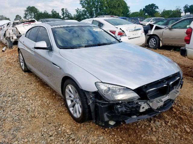 WBA6A0C54DDZ03987 - 2013 BMW 640 I SILVER photo 1