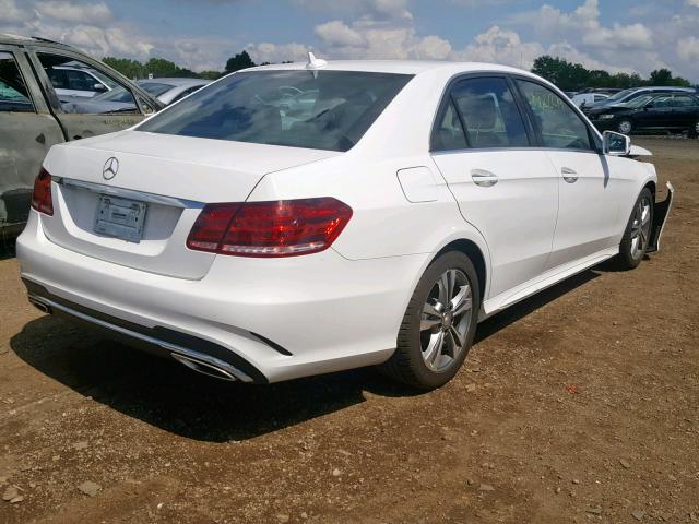 WDDHF9HB6FB162827 - 2015 MERCEDES-BENZ E 250 BLUE WHITE photo 4