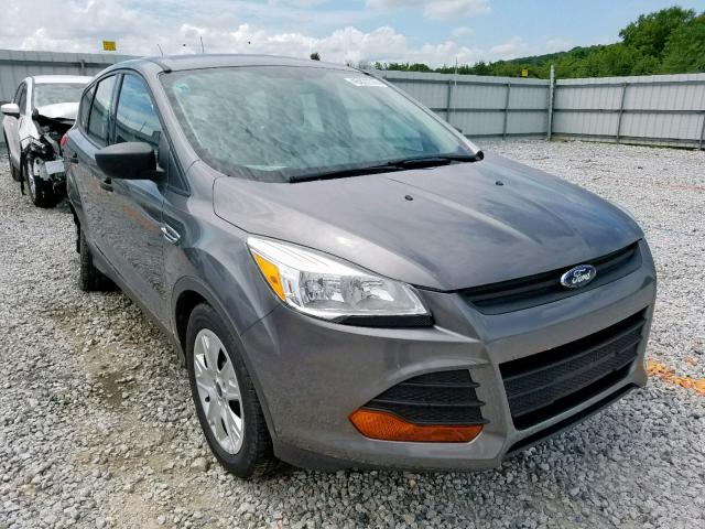 1FMCU0F75EUD17158 - 2014 FORD ESCAPE S BLACK photo 1