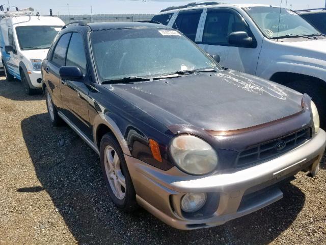 JF1GG68562G831774 - 2002 SUBARU IMPREZA OU GREEN photo 1