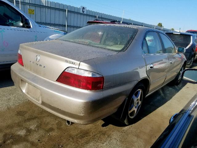 19UUA56623A064841 - 2003 ACURA 3.2TL GOLD photo 4