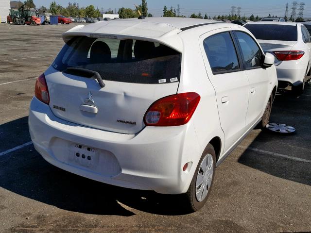 ML32A3HJ1FH045241 - 2015 MITSUBISHI MIRAGE DE WHITE photo 4