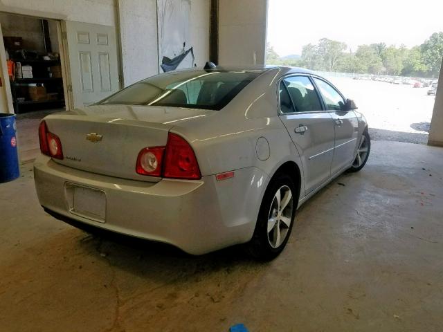 1G1ZC5E05CF145971 - 2012 CHEVROLET MALIBU 1LT 银色 照片 4