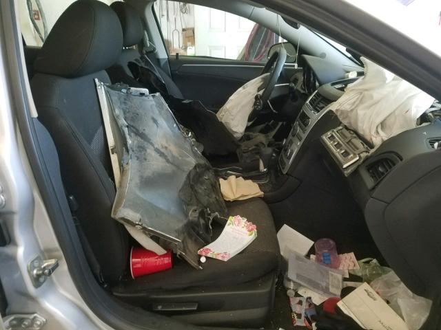 1G1ZC5E05CF145971 - 2012 CHEVROLET MALIBU 1LT 银色 照片 5