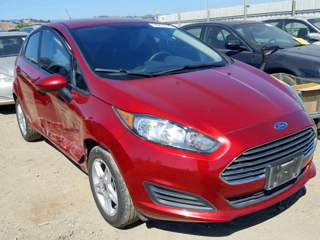 3FADP4EJ0HM104444 - 2017 FORD FIESTA SE RED photo 1