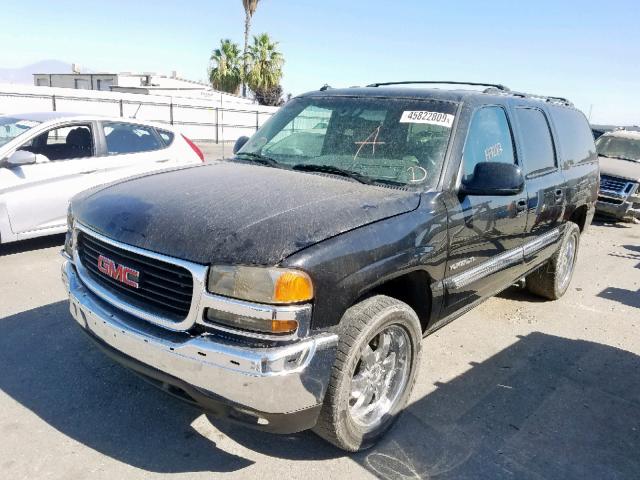 3GKEC16T63G137209 - 2003 GMC YUKON XL C BLACK photo 2