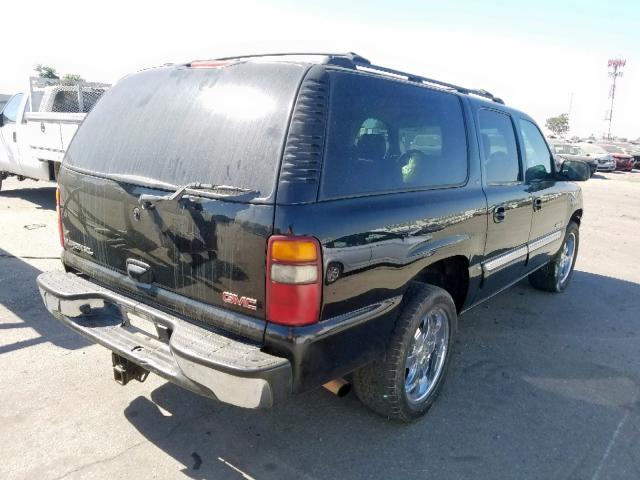 3GKEC16T63G137209 - 2003 GMC YUKON XL C BLACK photo 4