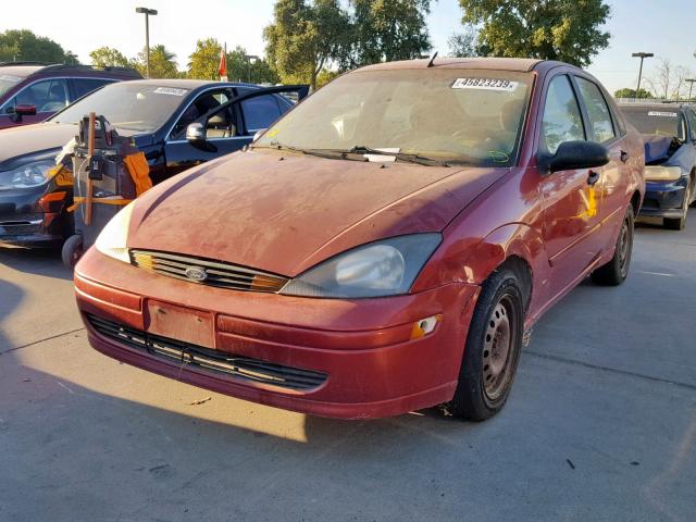 1FAFP34Z64W143379 - 2004 FORD FOCUS SE C RED photo 2