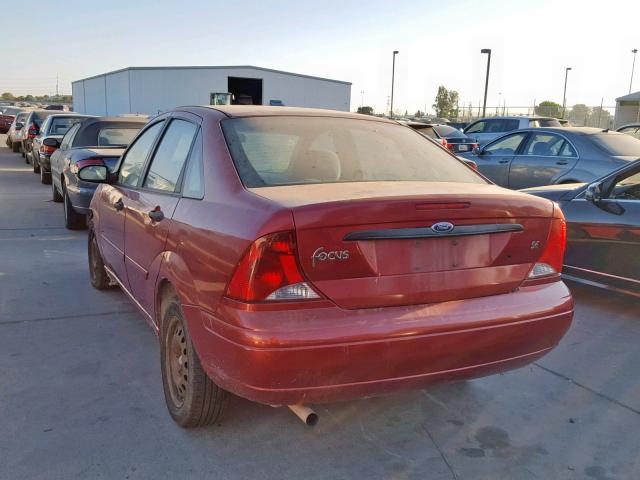 1FAFP34Z64W143379 - 2004 FORD FOCUS SE C RED photo 3