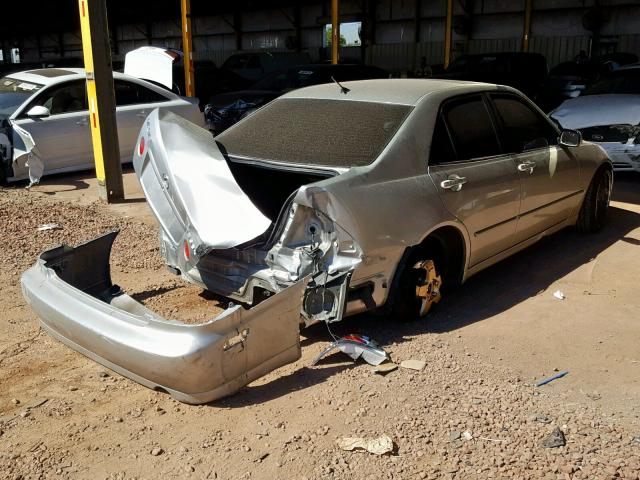 JTHBD192920056088 - 2002 LEXUS IS 300 SILVER photo 4