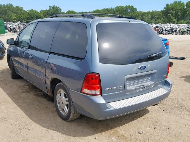 2FMZA52214BA56710 - 2004 FORD FREESTAR S BLUE photo 3