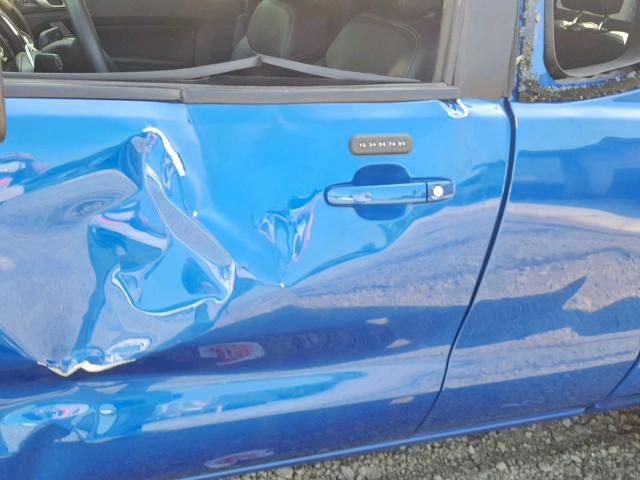 1FTER1FH2KLA24154 - 2019 FORD RANGER SUP BLUE photo 10