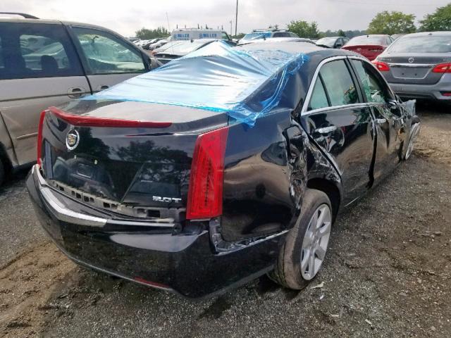 1G6AG5RX0D0166878 - 2013 CADILLAC ATS BLACK photo 4