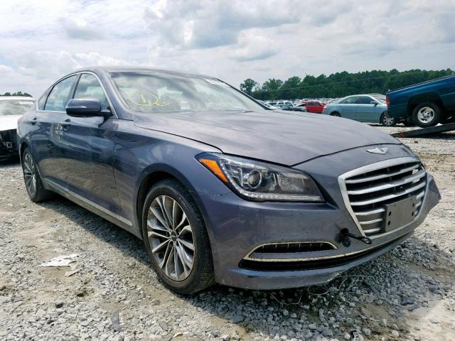 KMHGN4JE1GU141871 - 2016 HYUNDAI GENESIS 3. GRAY photo 1