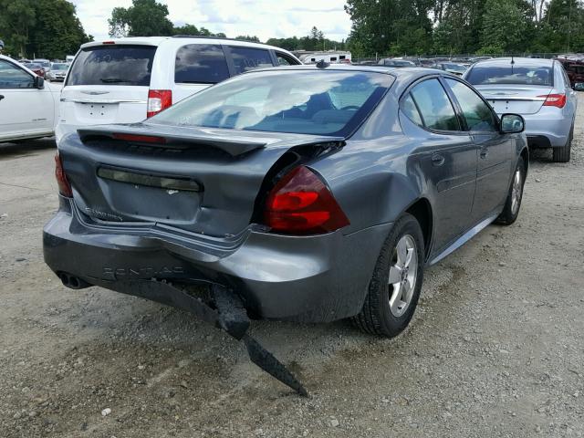 2G2WS522151145032 - 2005 PONTIAC GRAND PRIX GRAY photo 4