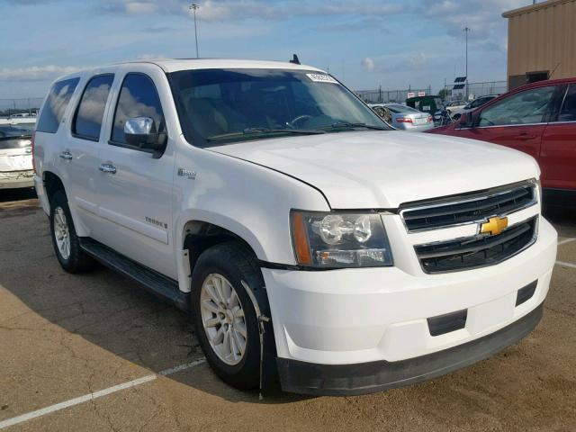 1GNFK13539R119002 - 2009 CHEVROLET TAHOE HYBR WHITE photo 1