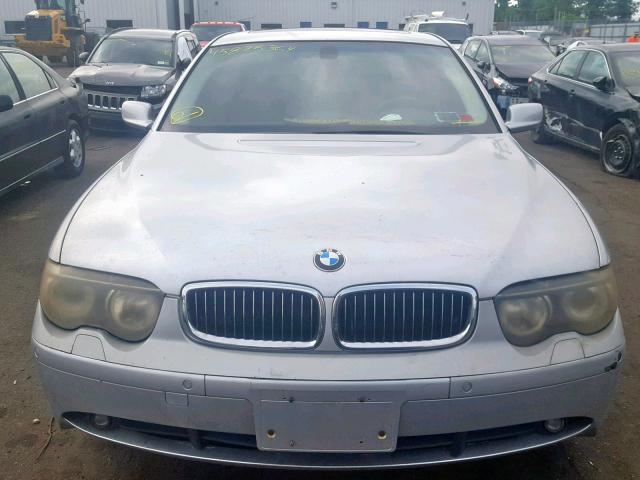 WBAGL634X2DP60954 - 2002 BMW 745 I GRAY photo 7