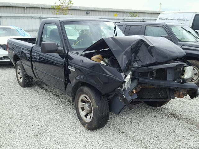 1FTYR10D78PA02798 - 2008 FORD RANGER BLACK photo 1