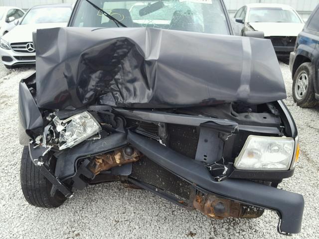 1FTYR10D78PA02798 - 2008 FORD RANGER BLACK photo 9