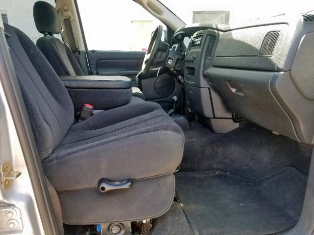 1D7KU28D14J141472 - 2004 DODGE RAM 2500 S ვერცხლისფერი ფოტო 5