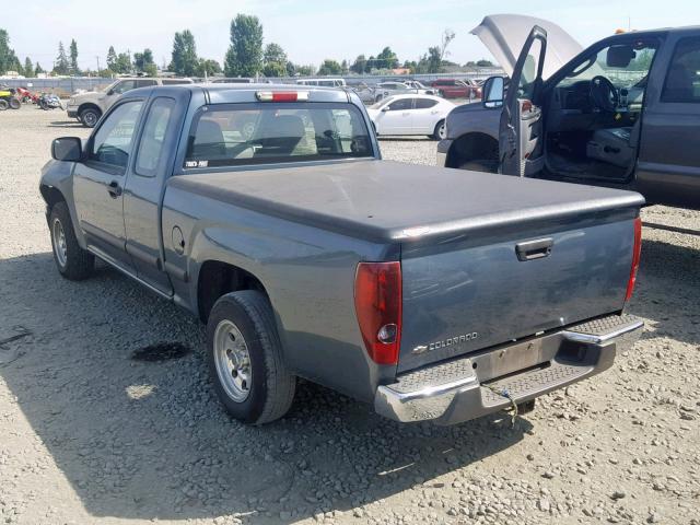 1GCCS199878238303 - 2007 CHEVROLET COLORADO BLUE photo 3