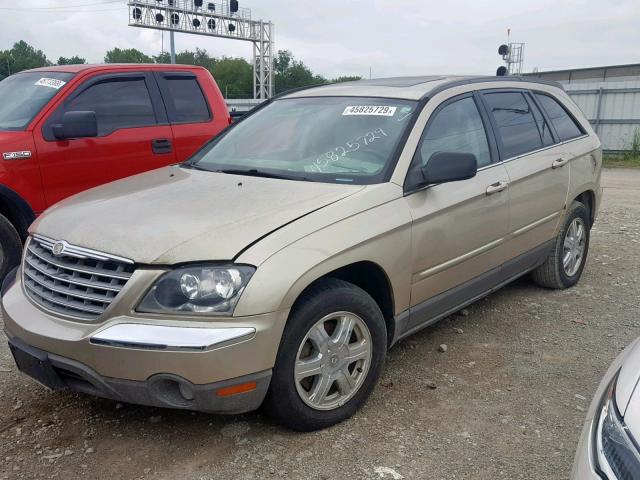 2A4GM68446R630092 - 2006 CHRYSLER PACIFICA T GOLD photo 2