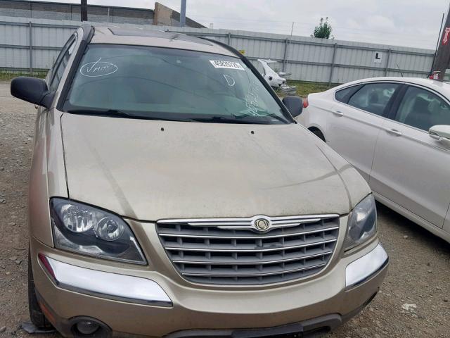 2A4GM68446R630092 - 2006 CHRYSLER PACIFICA T GOLD photo 9