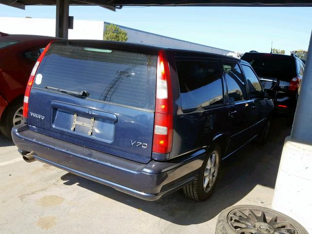 YV1LW5544W2353823 - 1998 VOLVO V70 BLUE photo 4