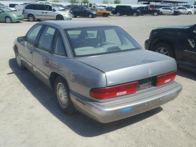 2G4WD52K3T1504766 - 1996 BUICK REGAL LIMI SILVER photo 3