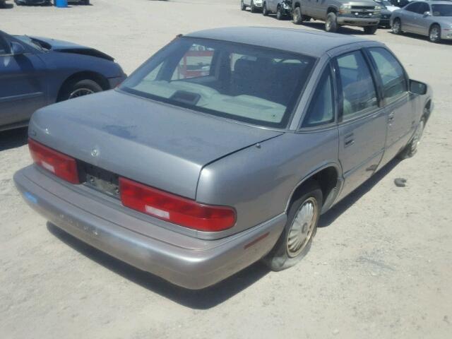 2G4WD52K3T1504766 - 1996 BUICK REGAL LIMI SILVER photo 4