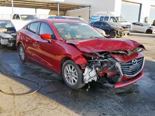 3MZBM1V71FM144586 - 2015 MAZDA 3 RED photo 1