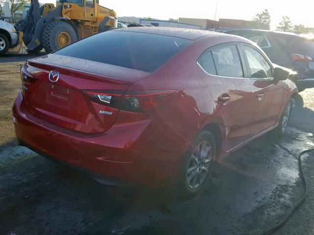 3MZBM1V71FM144586 - 2015 MAZDA 3 RED photo 4