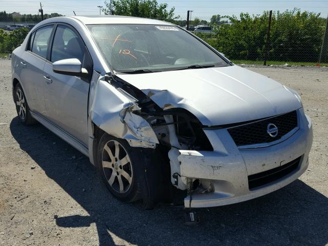 3N1AB6AP6BL725091 - 2011 NISSAN SENTRA 2.0 SILVER photo 1