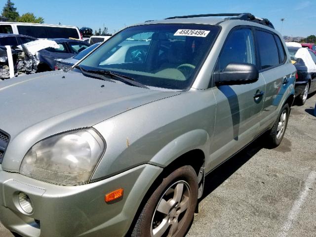 KM8JM12BX6U249898 - 2006 HYUNDAI TUCSON GL BEIGE photo 2